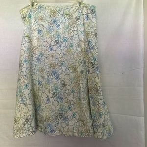 Light weight Linen lined skirt